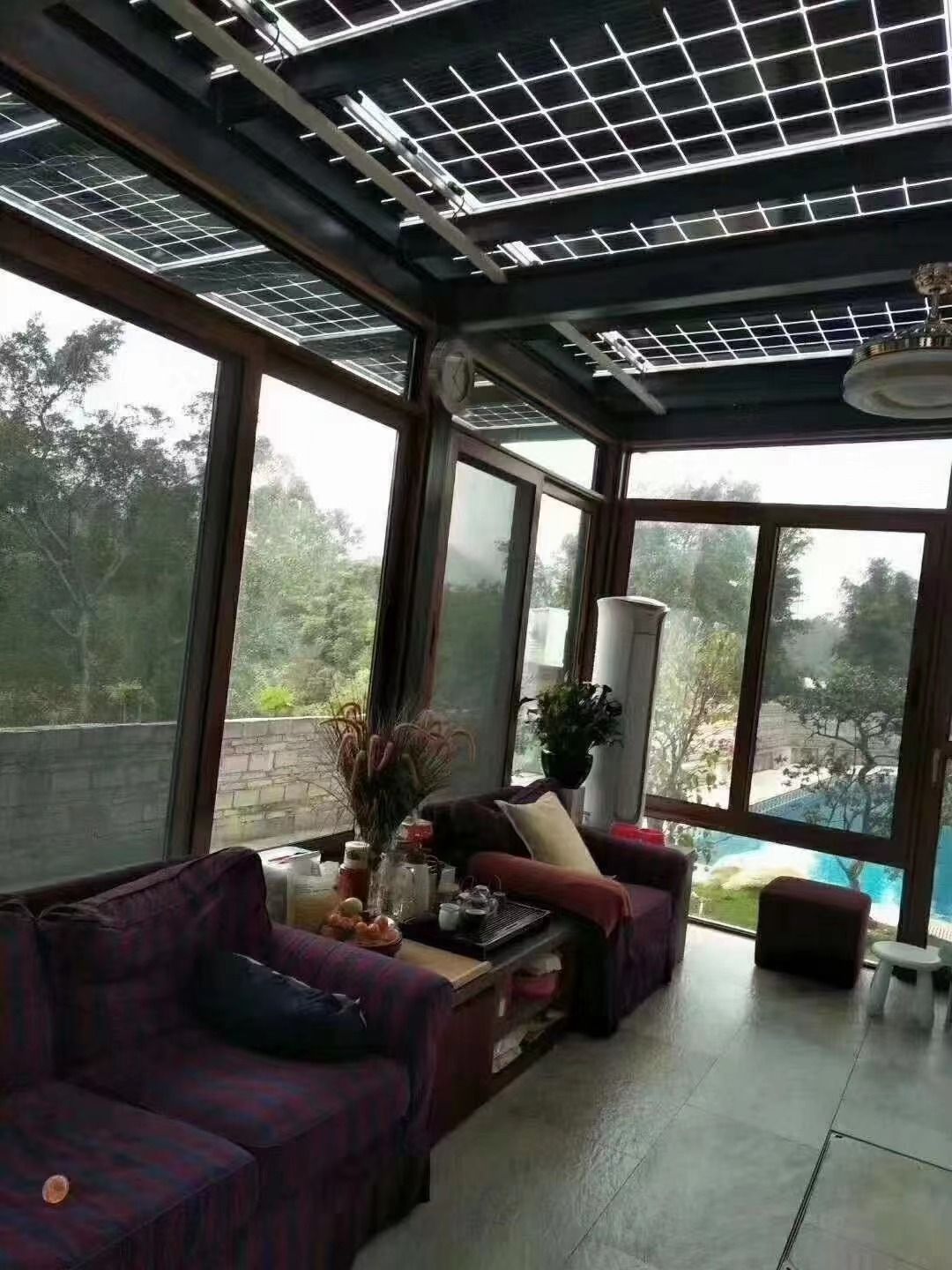 汉中20kw+15kwh智能AI别墅太阳能发电系统